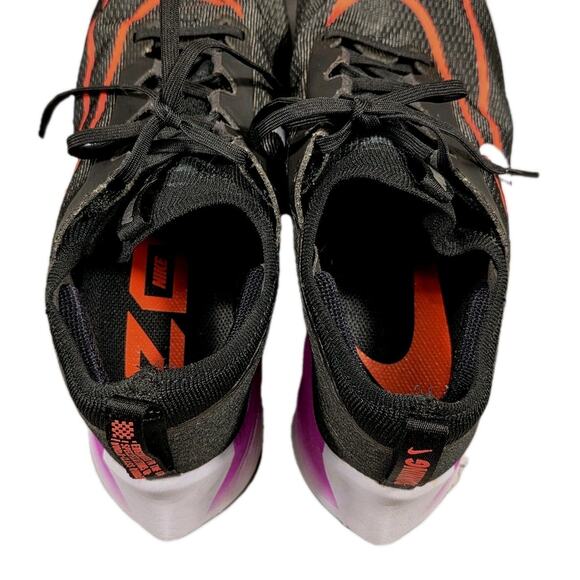 Nike Zoom Fly 4 Running Shoes Mens 11 Black Hyper Violet CT2392-004 Marathon 5K - Picture 9 of 13
